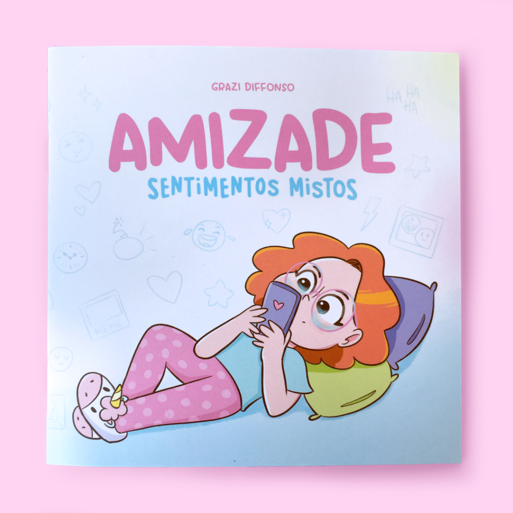 história em quadrinhos publicação independente amizade grazi diffonso