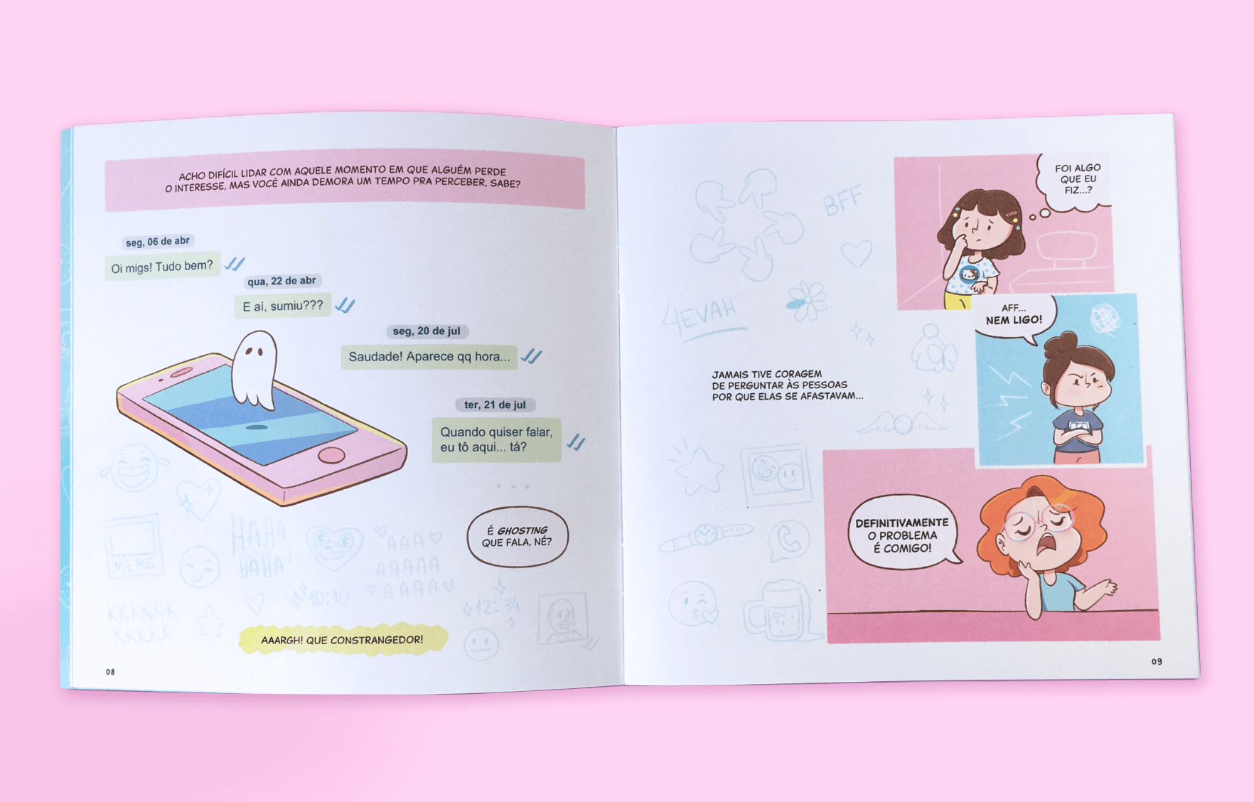 hq amizade sentimentos mistos grazi diffonso