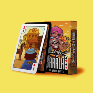 Quadrinhos do Baralho no Velho Oeste, Coletânea com 4 histórias em quadrinhos em formato de baralho